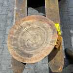 Rosewood Schijf, Dikte 75mm, Ø 400mm